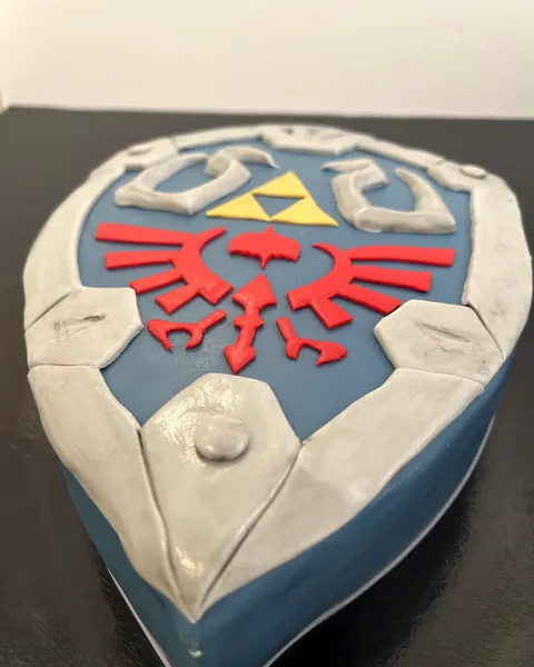 Tarta escudo de Zelda