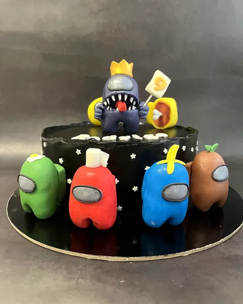 Tarta de Among Us