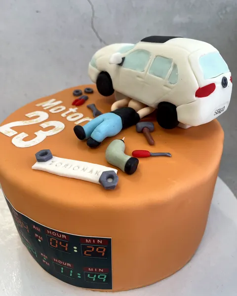 Tarta de mecánico