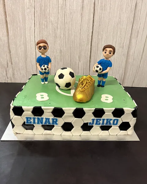 Tarta campo de fútbol