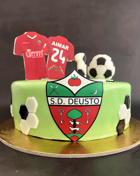 Tarta de la S.D. Deusto