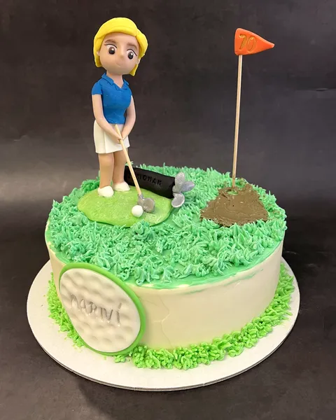 Tarta de golf