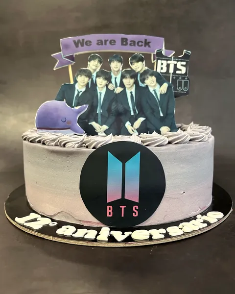 Tarta de BTS