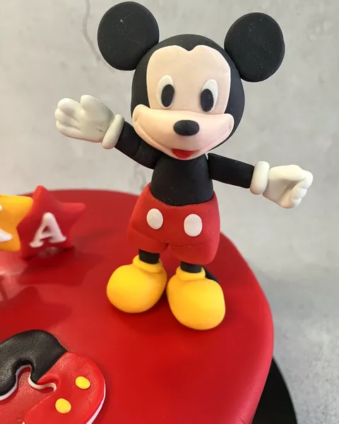 Mickey Mouse de fondant
