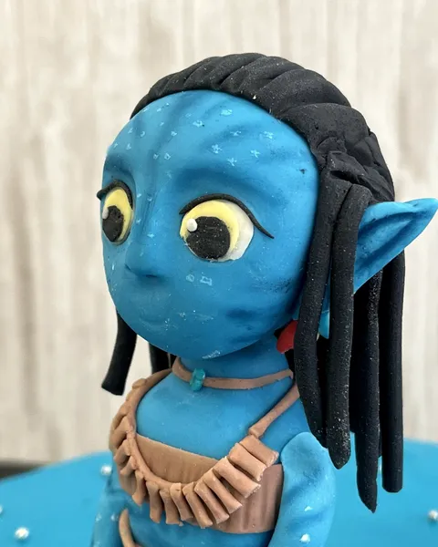 Figura de Avatar de fondant