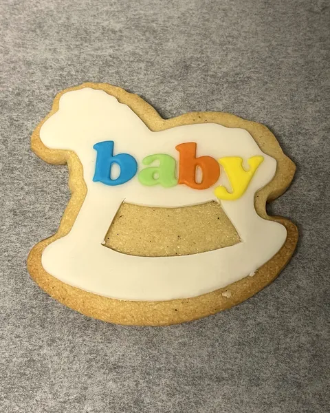 Galleta de caballito balancín baby